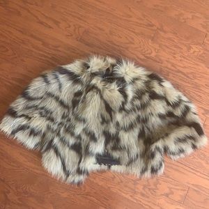 $5k Lanvin fox fur shrug